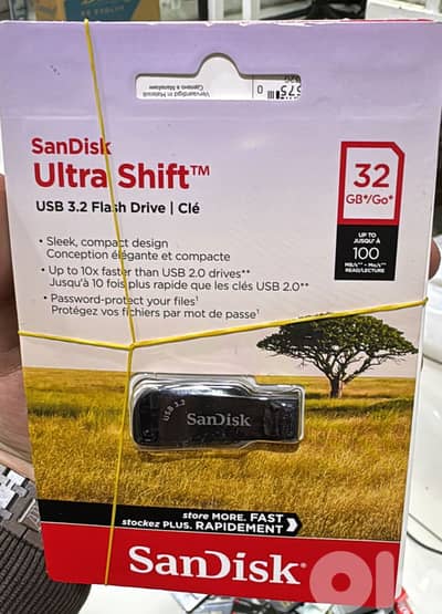 Sandisk ultra shift flash drive 3.2 32gb