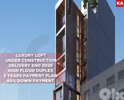 Luxurious High-Floor Duplex Loft for Sale in Mar Mikhael  REF#KA130846