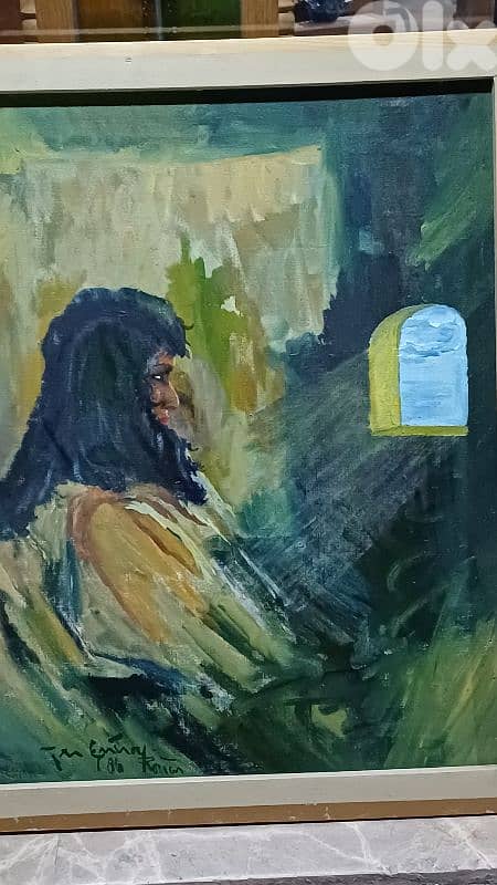 لوحة رسم زيتي اوروبية 3