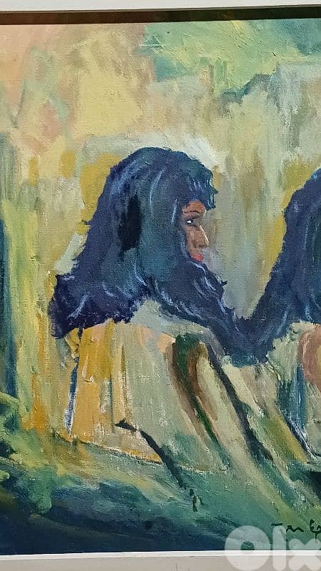 لوحة رسم زيتي اوروبية 4