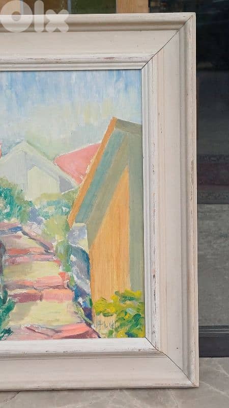 لوحة رسم زيتي اوروبية 4