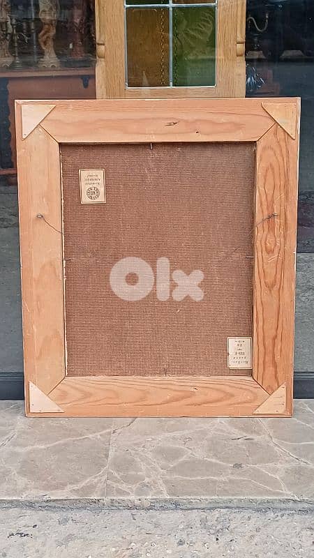 لوحة رسم زيتي اوروبية 9