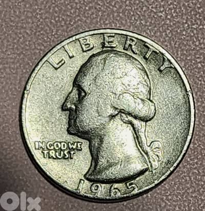 1977 No Mint Mark Washington Quarter 25 Cents