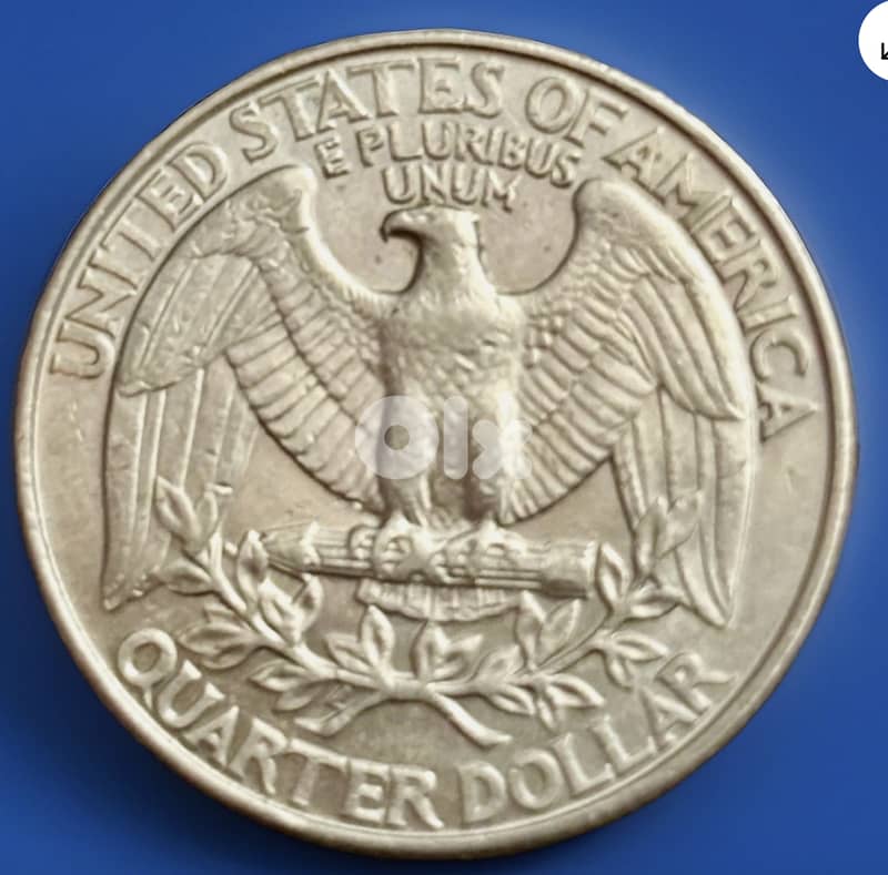 1977 No Mint Mark Washington Quarter 25 Cents 1