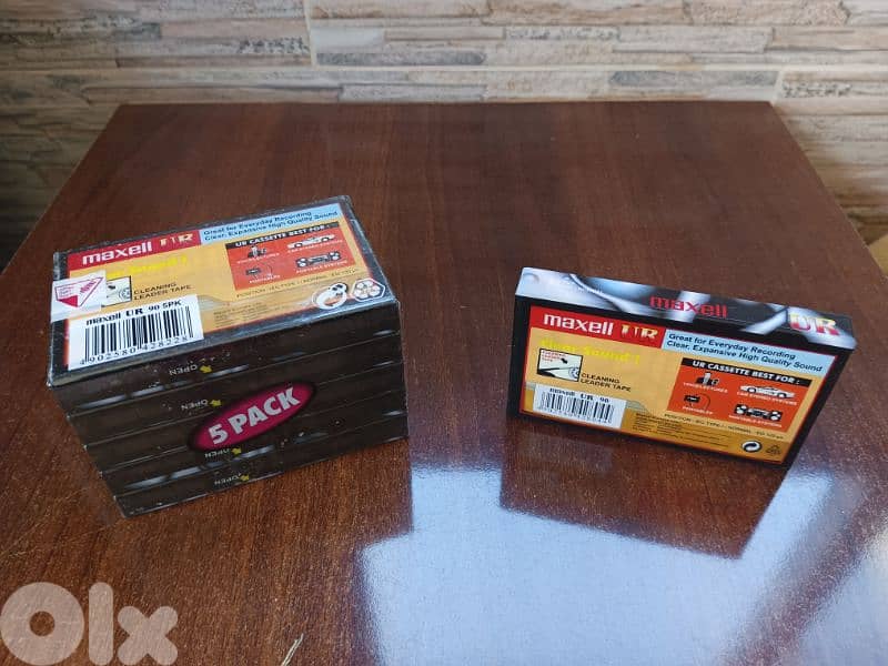 كاسيت maxell جديد عدد 95 اوروبي 90 دقيقة 1