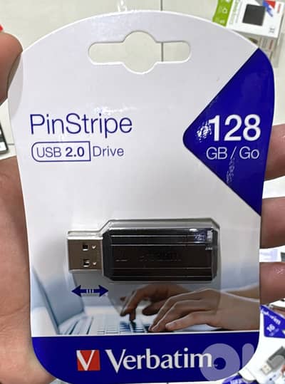 Verbatim pinstripe usb 2.0 drive 128gb