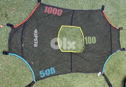 small goal + net + futsal ball