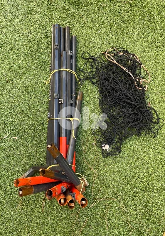 small goal + net + futsal ball 2