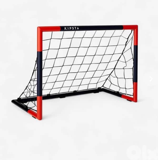 small goal + net + futsal ball 3