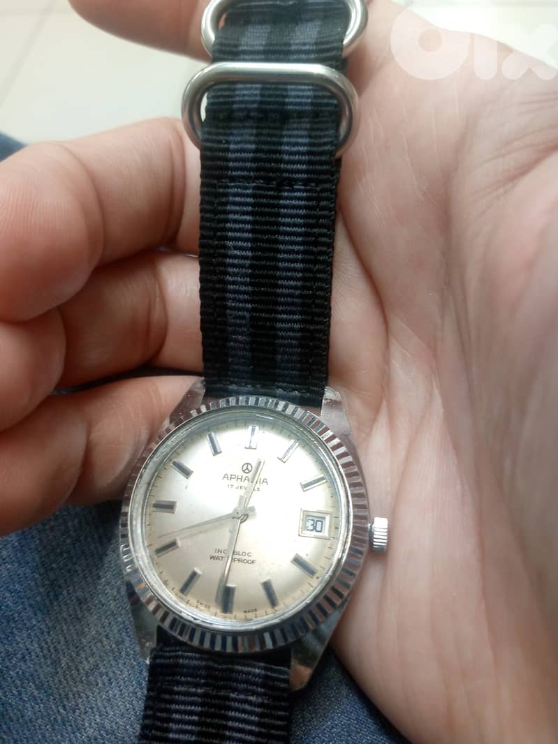 extremely rare Vintage Swiss watch incabloc 17 jewels 6