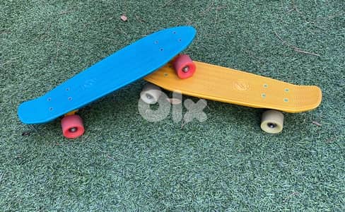 2 pennyboard used 1 time