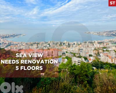 Prime location, sea view, keserwan, ghadir/غدير  REF#ST130852