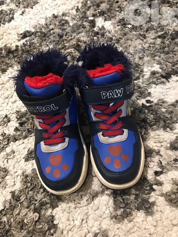 بوط شتوي فرو بداخله 1