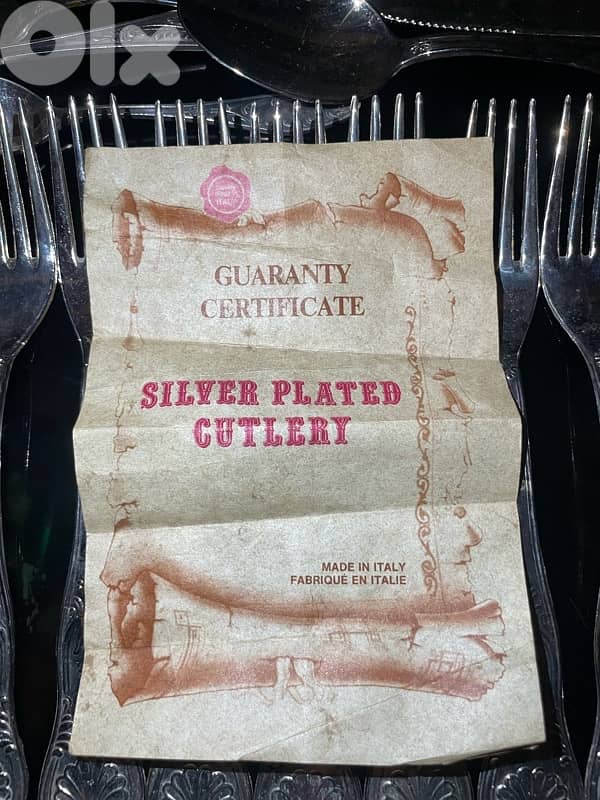 Silver Plated cutlery 1