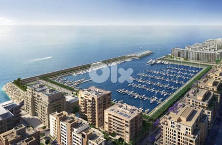 0% Commission Fee/Waterfront City Dbaye ICONIC Apartment for sale ضبيه