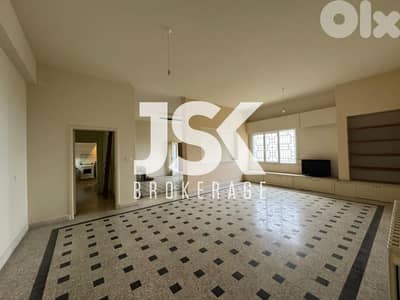 L19990 - Apartment With Terrace For Rent in Ain Saadeh