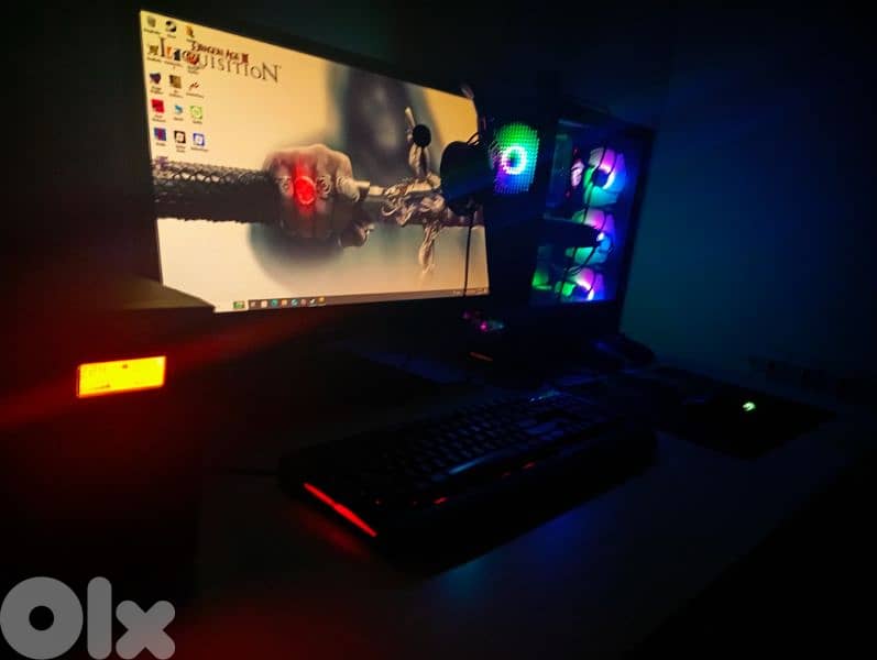 BEST CONDITION PC WITH ALL GAMING ACCESSORIES FOR BEST PRICE 1