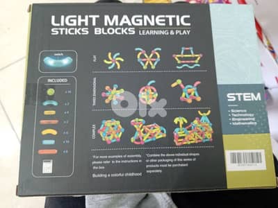 light magnetic blocks