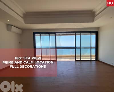 Ramleh Al Baydah | 180° Sea View | Fully Decorated REF#HU125879