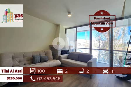 Tilal Al Asal 100m2 | Furnished Chalet | Mountain View | Catch | DA