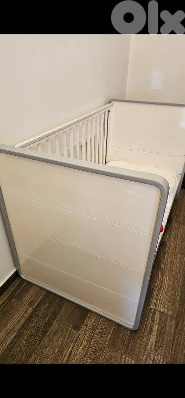 3 in 1 crib and drawers 1