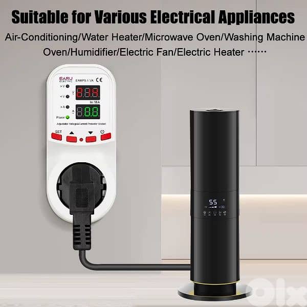 EARU Automatic Voltage Surge Current Limiter Protector 1