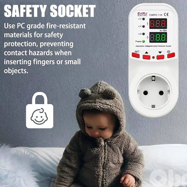 EARU Automatic Voltage Surge Current Limiter Protector 2