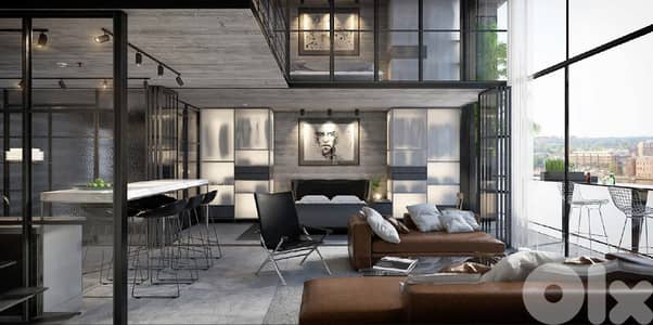 LOFT UNDER CONSTRUCTION IN CARRE D'OR ACHRAFIEH , (AC-952)
