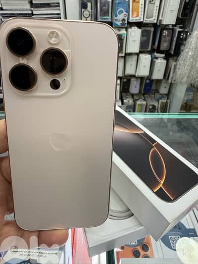 16 pro 256g desert like new 0 scratches never repair water resistant