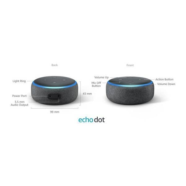 Amazon Echo Dot (3rd Generation) | Alexa 3