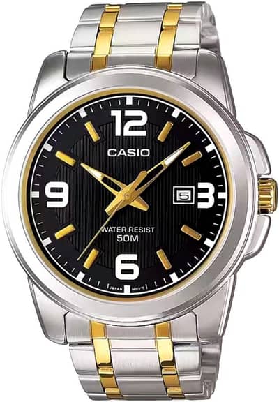 casio two tones quartz