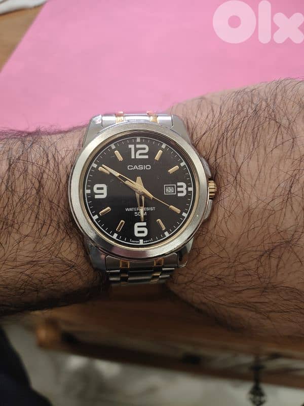 casio two tones quartz 5