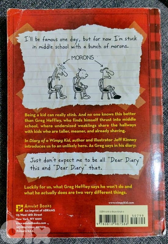 Diary of a wimpy kid 1