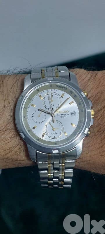seiko chronograph alarm