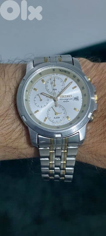 seiko chronograph alarm 1