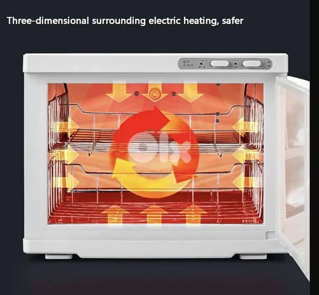 Towel Warmer RTD23A - 23L , UV Sterilizer, 60 Mns Timer/4$delivery 6