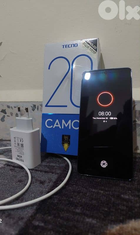 كامون 20 بريمير camon 20 premier مساحة 512 رام 8+8مستعمل كالجديد 3