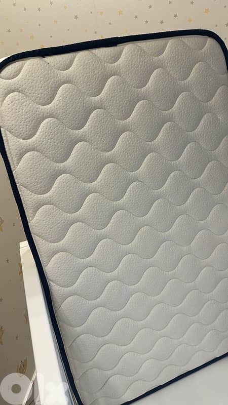 Multi-level baby bed 140x70 with Mattress 4