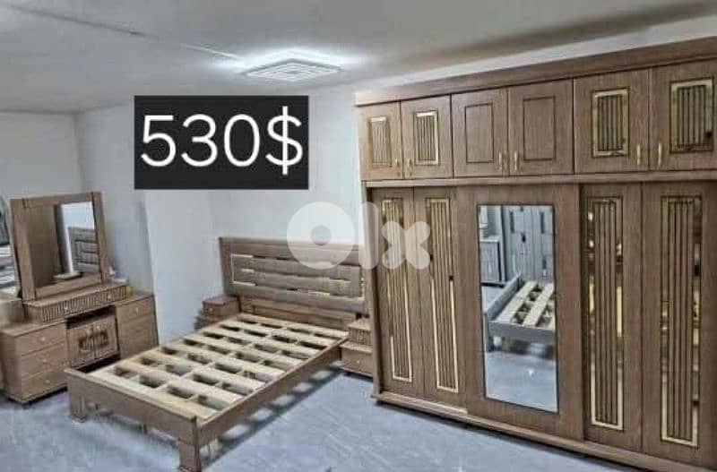 عرررض نار، وتحطيم الاسعار بضاعه مرتبه غرفه نوم ب530$ 1