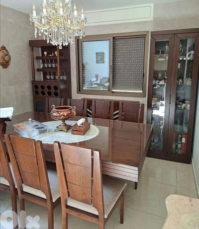 غرفة سفرة خشب زان