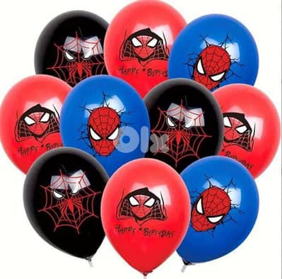 spiderman birthday decoration