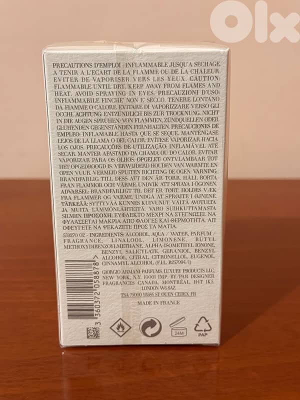 Acqua Di Gio- Giorgio Armani 100mL EDT 1