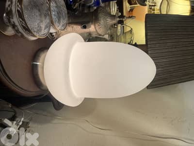 vintage lamp opaline & crome 1970’s لمبادير اوبلين و كروم تصميم مميز