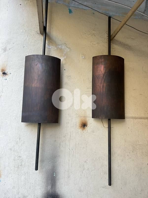 vintage applique bronze 1950’s big size ابليك عدد ٢ تصميم الخمسينات 1