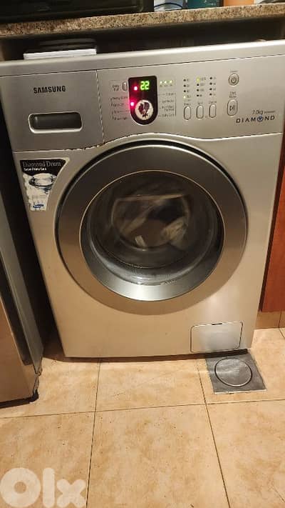 Samsung Washing Machine 7GB Diamond Drum