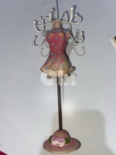 vintage dress jewelry stand