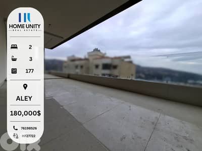 apartment for sale in aley town , brand new