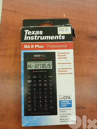 BA 2 plus calculator