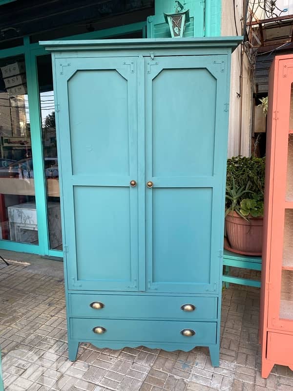 wardrobe with shelves 3