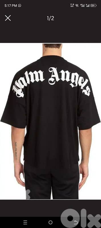Palm Angels Tshirt Over-size 4